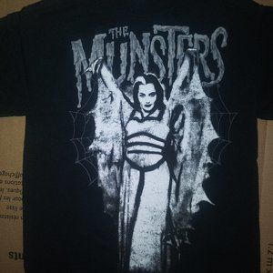 The Munsters Lily Rock Rebel T-Shirt (Size Medium) NEW
